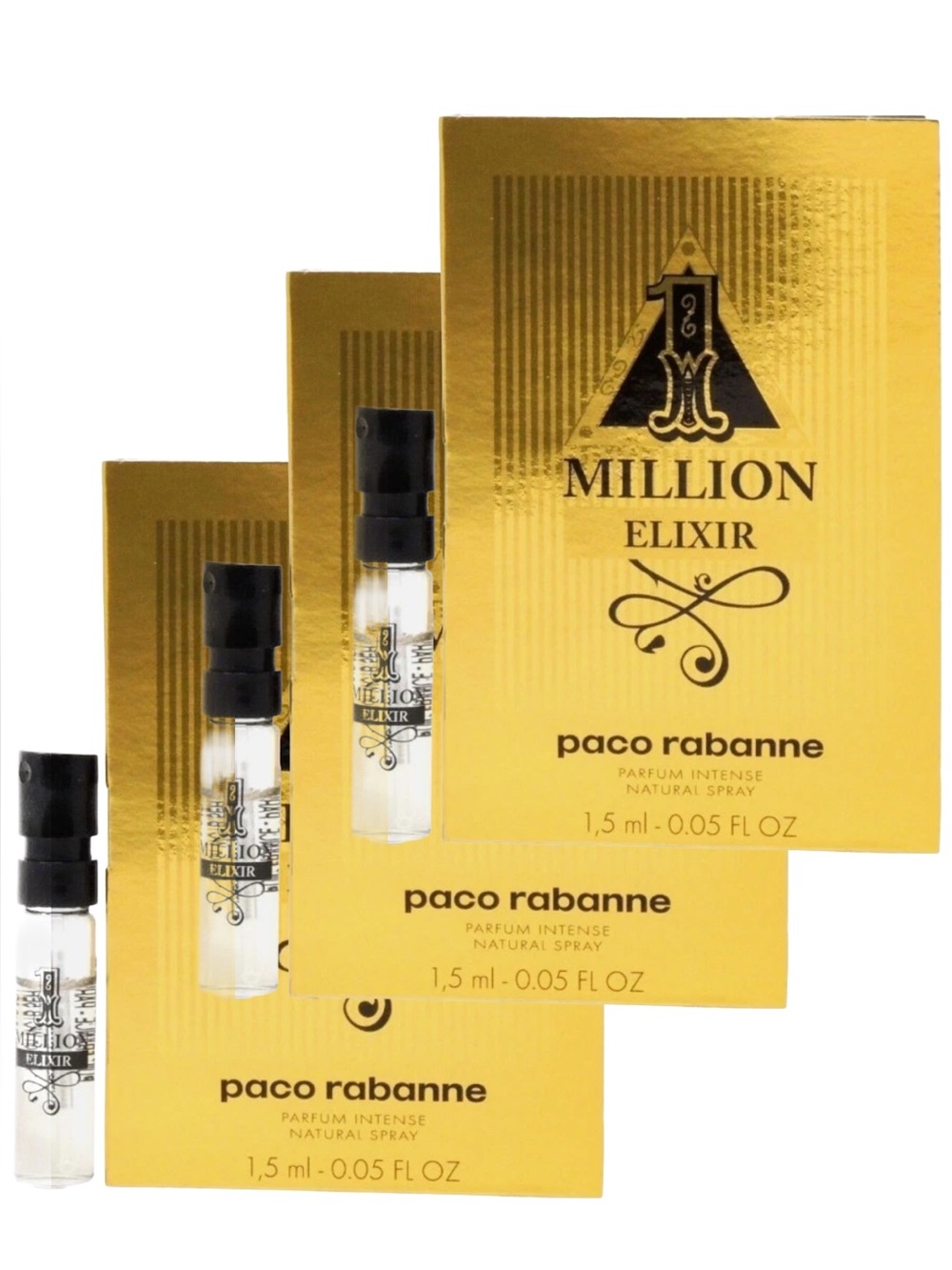 $13❤️‍🔥 Paco Rabanne 1 Million Elixir EDT NEW 3PK